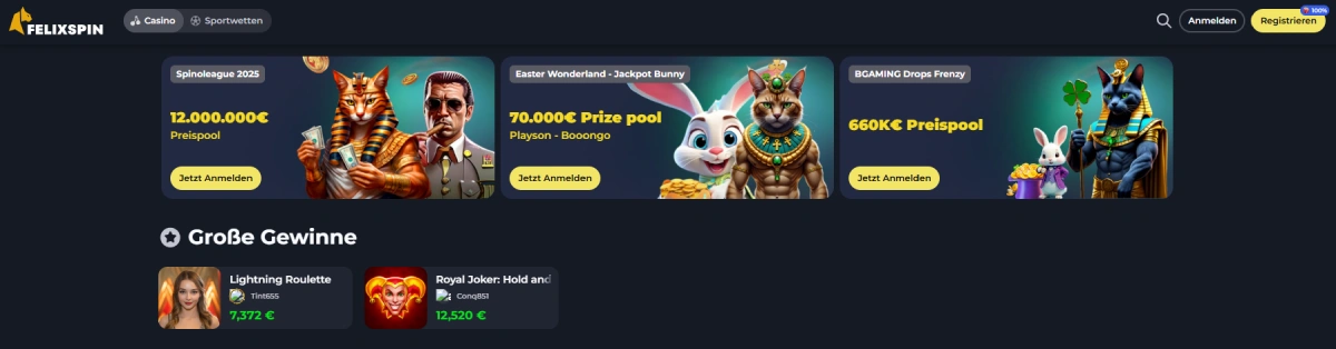 FelixSpin Homepage